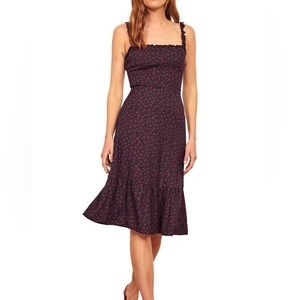 Reformation Grenada Dress in Virgil print